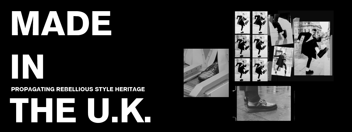 Made in the UK footwear. Custom made footwear Underground footwear