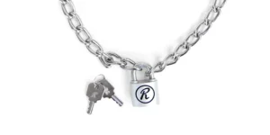 AUTHENTIC R RABBIT PADLOCK as worn by Sid Vicious