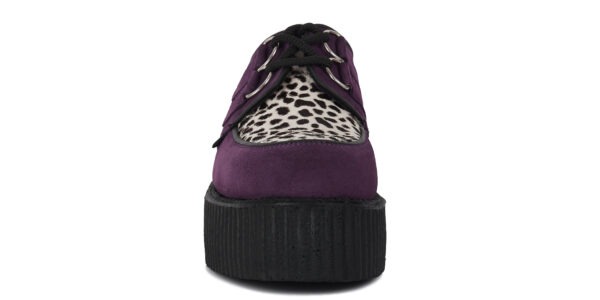 UM-D010 SUEDE PONY PURPLE BLACK&WHITE LEO_3