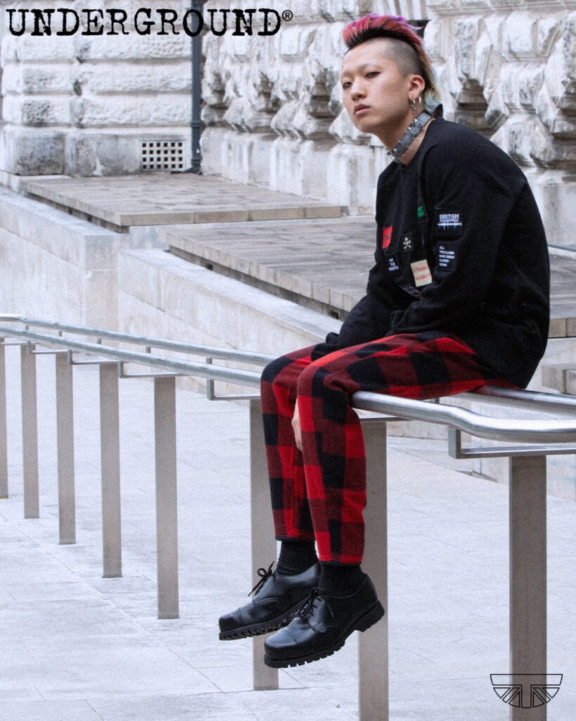 underground steel cap shoe